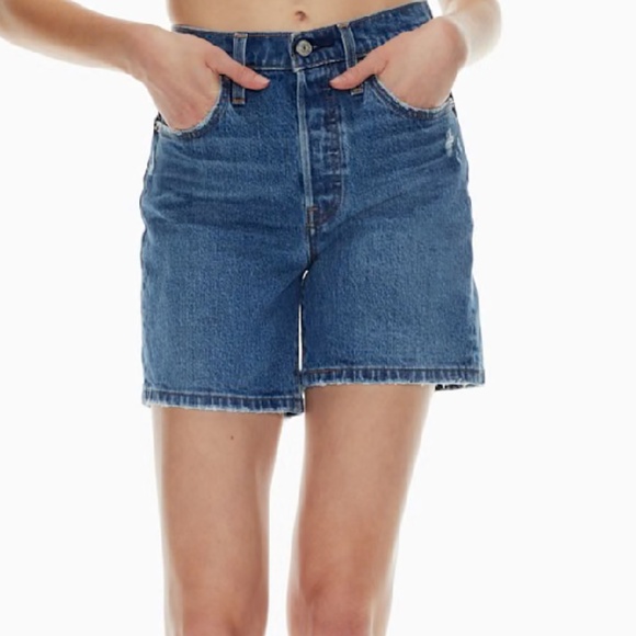 Levi's 501 Mid Thigh Short - Picture 1 of 4